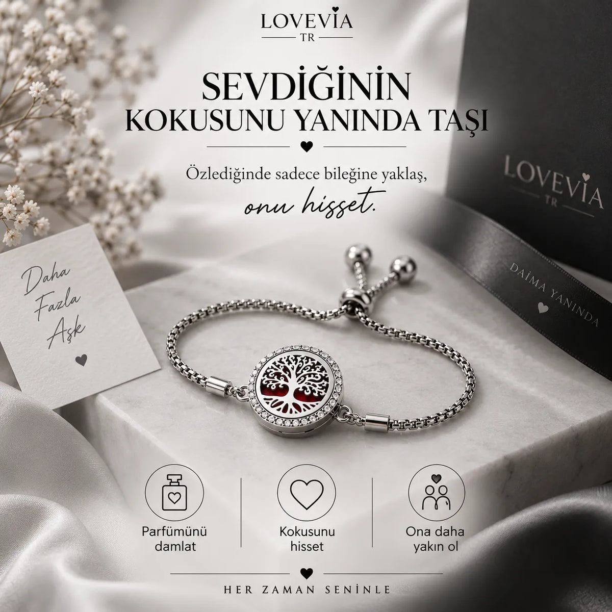 Koku Bilekliği Hayat Ağacı